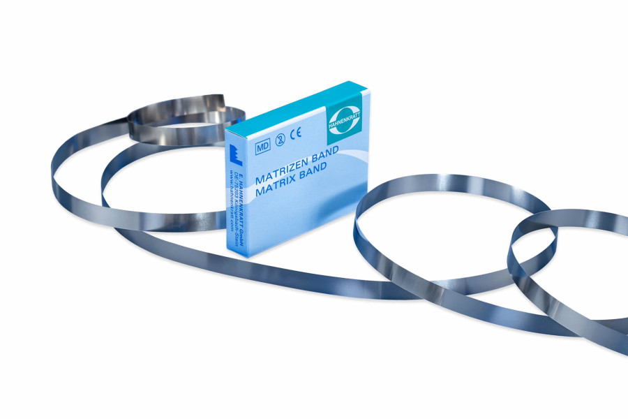 [1012099] Hahnenkratt Metal Matrix Band Coil 0.03 x 6 mm, 1 m