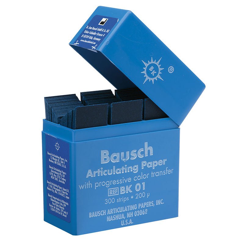 [7839350] Bausch Arti-Check Articulating Paper BK01 Blue 200µ 300 Sheets