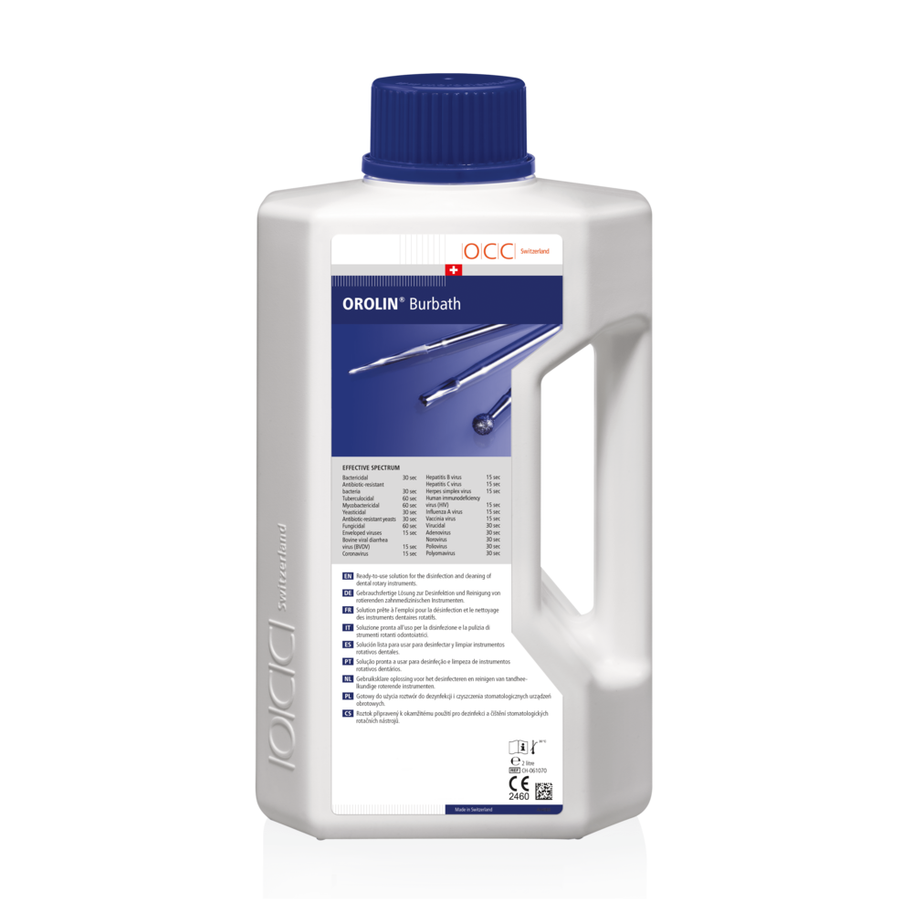 [202393] OROLIN Burbath Rotary Instrument Disinfectant 2 L