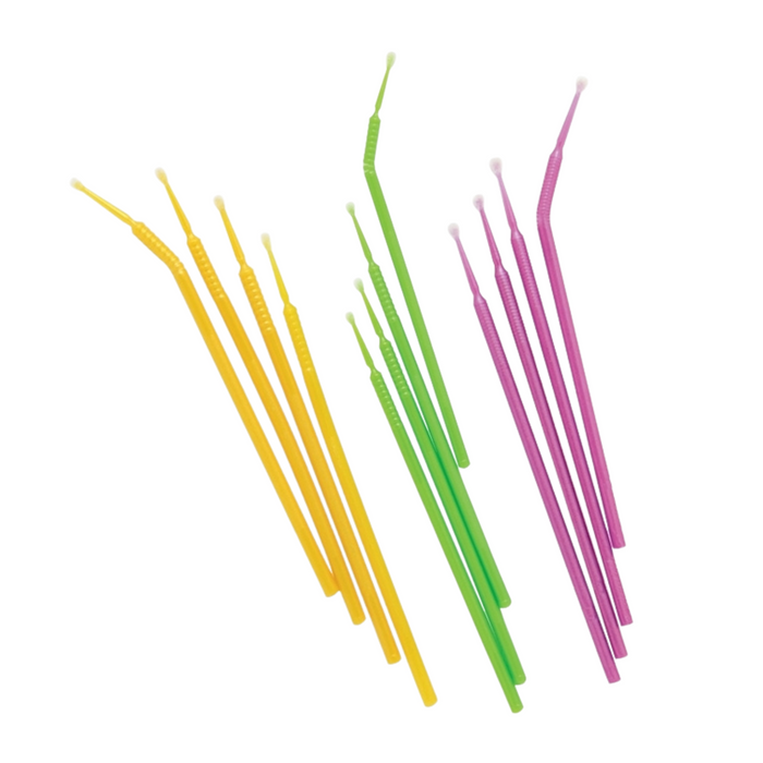 [6128805] Microbrush Regular Blue Disposable Applicators 100/Tube