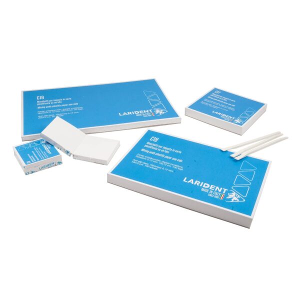 [114330] M+W Parchment Mixing Pad 4x4cm, 75 Sheets