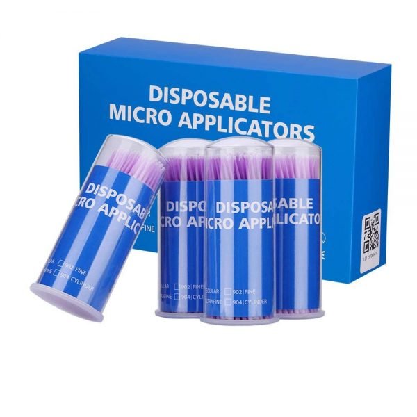 Harvard Apply-Tips Applicator Medium Blue 100 pcs