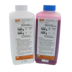 [180836] M+W Chromasil Fast Duplicating Silicone A+B 2 x 1 kg