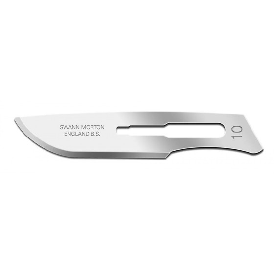 [1064577] Swann-Morton Sterile Scalpel Blade No. 10, Box of 100