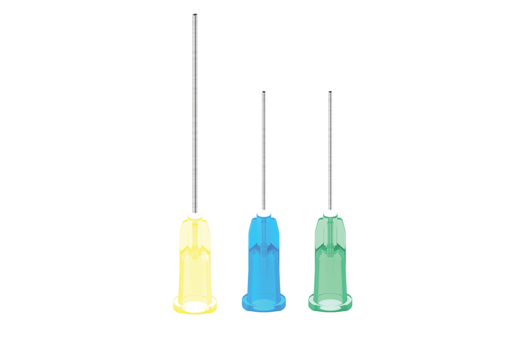 [6176168] Transcodent Endodontic Irrigation Needle Yellow Blunt Tip 0.5x42mm