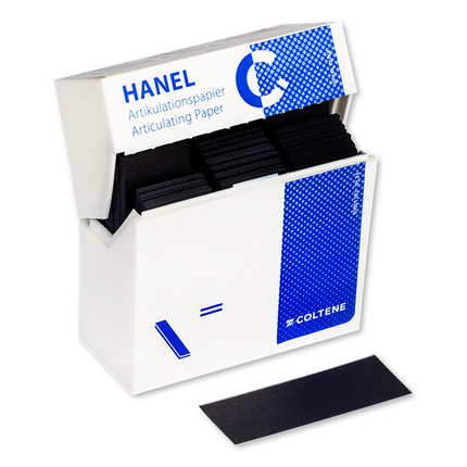 [214114] M+W Hanel Articulating Paper 200µ Blue 300 Strips